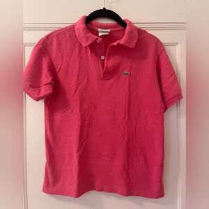 Lacoste Vibrant Pink Polo